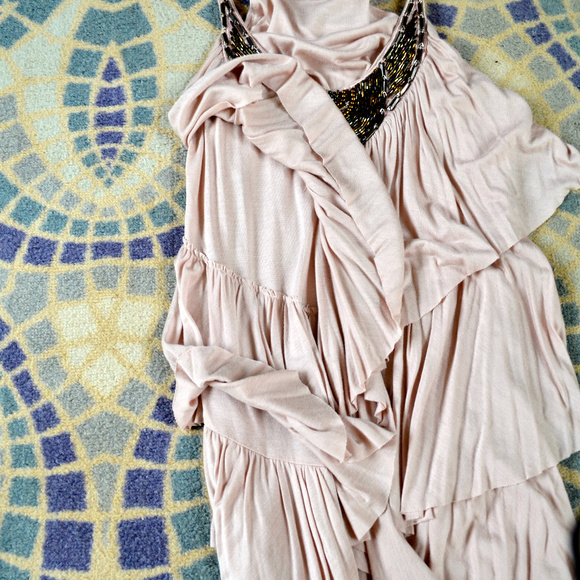 Forever 21 Beaded Ruffle Tank Size XS - Picture 3 of 8